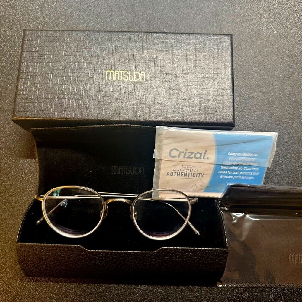 Matsuda M3085 Antique Silver Frame - Made In Japan (Basically new)